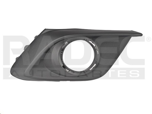 [011-1901-06] MOLDURA REJILLA MZ 3 14-16 NEGRA DER