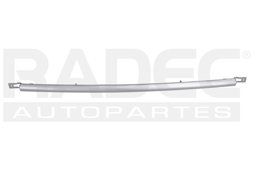 [011-2206-03] MOLDURA FASCIA DELANTERA MT MIRAGE 17-20 CENTRAL CROMADA GLS L3 3 CILINDROS 1.2L 5 PUERTAS