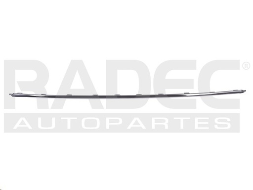 [011-3132-06] MOLDURA FASCIA TRASERA VW VENTO 16-20 CROMADA CENTRAL LINEA ANTERIOR COMFORTLINE/TDI COMFORTLINE/HIGHLINE L4 4 CILINDROS 1.5/1.6L 4 PUERTAS