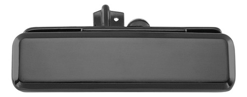 [012-0602-01] MANIJA EXTERIOR CV ASTRO 85-94/LUMINA APV  OD SILHOUETTE  GM SAFARI VAN  PT TRANS SPORT 90-96  SEGURO VARILLA METAL LISA NEGRA ZINC HUSHAN Izquierdo Delantera  