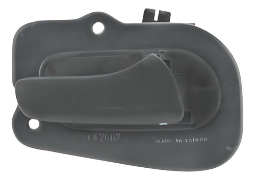 [012-0614-00] MANIJA INTERIOR CV CHEVY JOY / POP / SWING / PICK UP 94-12/MONZA 97-12  NEGRO PLASTICO HUSHAN Derecho Delantera  