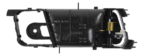 [012-0633-05] MANIJA INTERIOR CV OPTRA 06-10  SZ FORENZA SEDAN 04-08  NEGRO PLASTICO HUSHAN Izquierdo Delantera/Trasera  