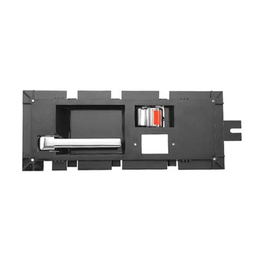 [012-0635-15] MANIJA INTERIOR CV BLAZER (S10)  GM SONOMA/JIMMY  OD BRAVADA  CV S10 82-85  NEGRA/CROMO ZINC CON PLASTICO HUSHAN Izquierdo Delantera  