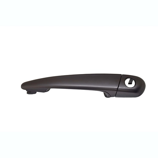[012-0301-07] MANIJA EXTERIOR BW SERIE 3 01-06  CON HOYO PARA LLAVE LISA PARA PINTAR NEGRA PLASTICO HUSHAN Izquierdo Delantera  