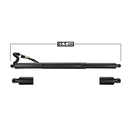 [60279] AMORTIGUADOR 5TA PUERTA BW X3 11-14  ELECTRICO AUTOMATICO 51247232003 MANIJAUTO 6 PINS Izquierdo Trasera 5ta puerta 