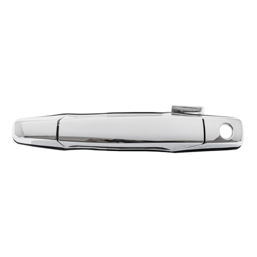 [012-0639-13] MANIJA EXTERIOR CV CHEYENNE/SILVERADO 07-13/SUBURBAN/TAHOE 07-14/AVALANCHE  GM SIERRA 07-13/YUKON  CD ESCALADE EXT/ESV 07-14  CV PICK UP 07-13  CON HOYO PARA LLAVE CROMADA PLASTICO HUSHAN Izquierdo Delantera  