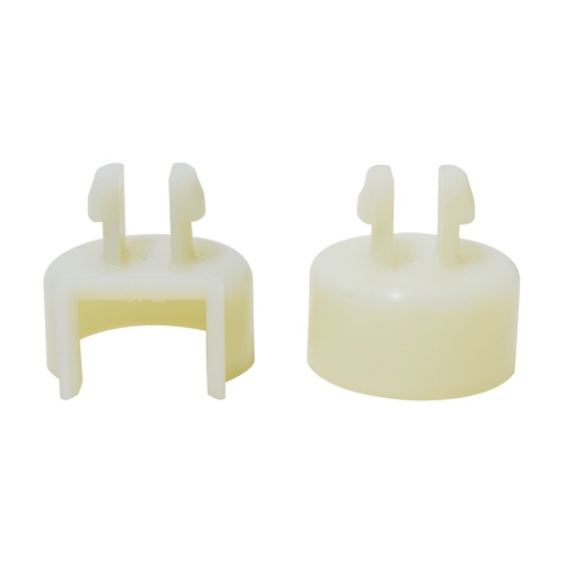 [211-0603-00] CUENCA DE TAPA CV AVALANCHE/CHEYENNE/SILVERADO/PICK UP  GM SIERRA 07-13  2 PIEZAS BLANCO PLASTICO HUSHAN    