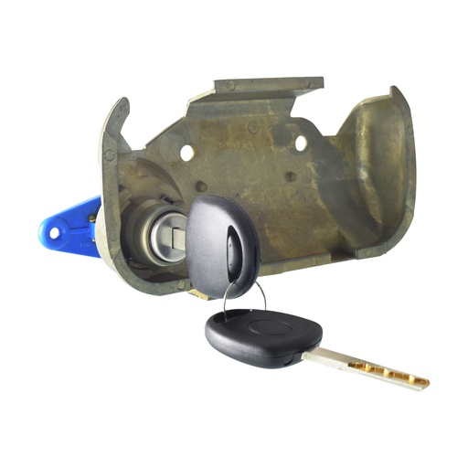 [70660] CILINDRO PARA PUERTA CV CHEVY JOY / POP / SWING / PICK UP 01-13  USAR CON LA MANIJA 9666 CON BASE PARA MANIJA EXTERIOR METAL GENERICA Derecho Delantera  