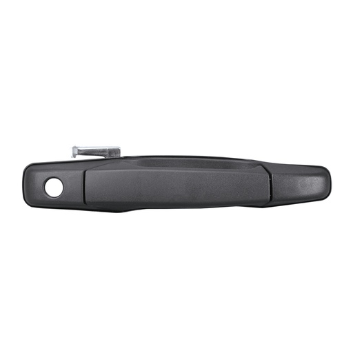 [012-0639-48] MANIJA EXTERIOR CV CHEYENNE/SILVERADO 07-13/SUBURBAN/TAHOE 07-14/AVALANCHE  GM SIERRA 07-13/YUKON 07-14  CV PICK UP 07-13  CON HOYO PARA LLAVE CORRUGADA NEGRA PLASTICO HUSHAN Derecho Delantera  