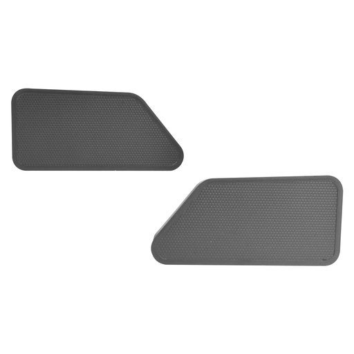 [107014] MOLDURA TAPA CV COLORADO 16-20  JUEGO TAPON LATERAL DE BATEA NEGRO CORRUGADA HUSHAN Derecho/Izquierdo   