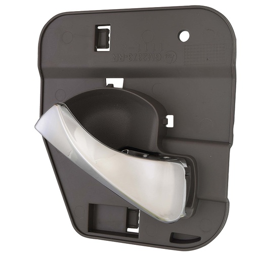 [012-0630-10] MANIJA INTERIOR CV MALIBU 04-07  GRIS/CROMO PLASTICO HUSHAN Derecho Trasera  