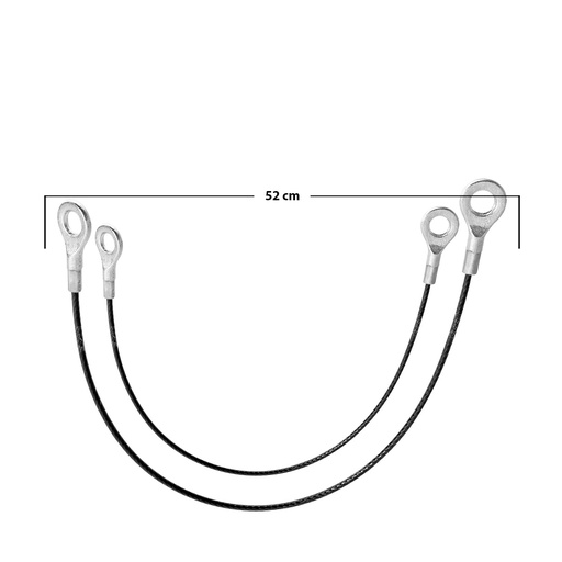 [105873] CABLES DE TAPA CV TORNADO 12-20  JUEGO    