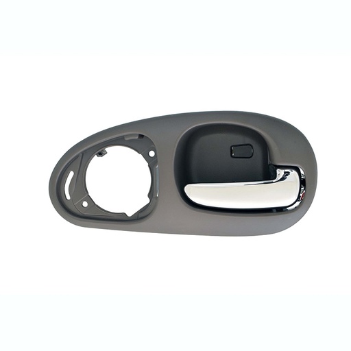 [012-0720-08] MANIJA INTERIOR CR 300M 99-04/CONCORDE 98-04  CON HOYO PARA BOCINA GRIS/CROMO PLASTICO HUSHAN Derecho Trasera  