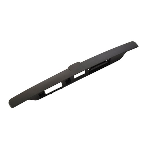 [102909] MOLDURA 5TA PUERTA DG DURANGO 07-09  CON MANIJA ADAPTABLE CAMARA REVERSA SIN EMBLEMA SIN LUZ DE PLACA NEGRA CORRUGADA    