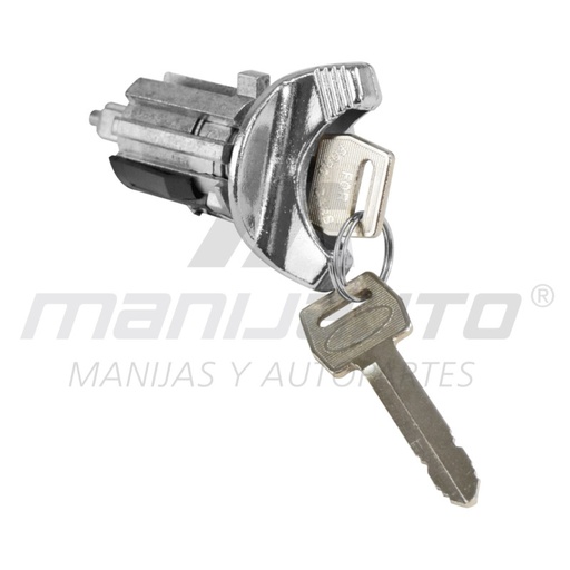[71174] CILINDRO DE ENCENDIDO FD AEROSTAR 93-95/EXPLORER 91-94/F-150/F-250 92-96/RANGER 89-95/PICK UP 92-96  METAL CROMADO 12VCC MANIJAUTO    