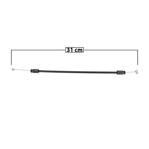 [106880] CHICOTE DE COFRE FD ECOSPORT 13-17  31CM PARTE FRONTAL SIN MANIJA GENERICA    