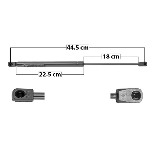 [60157] AMORTIGUADOR VIDRIO TRASERO FD ESCAPE 08-12  MR MARINER 08-11  44.5 22.5 18 ENTRADA TIPO 9 ENTRADA 2 TIPO 18 175 39.34 17.84 115 25.85 11.73 MANIJAUTO SP-8158 Derecho/Izquierdo   