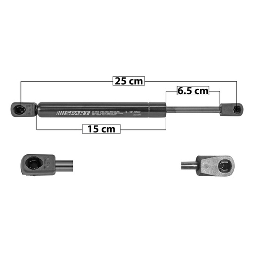 [004-1214-13] AMORTIGUADOR COFRE FD EXPLORER SPORT TRAC 01-05  25 15 6.5 ENTRADA TIPO 9 ENTRADA 2 TIPO 18 870 195.58 88.71 810 182.1 82.6 SPART 9367 Derecho/Izquierdo   