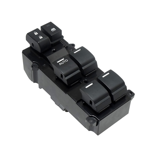 [222-1303-00] CONTROL ELECTRICO HD CR-V 12-16/CIVIC 4P SEDAN 12-15  DE ELEVADOR 26 PINS 6 TECLAS NEGRO 12VCC MANIJAUTO Izquierdo Delantera  