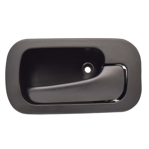 [012-1302-66] MANIJA INTERIOR HD CIVIC 4P SEDAN 92-95  SIN HOYO PARA SEGURO NEGRO PLASTICO HUSHAN Derecho Delantera/Trasera  