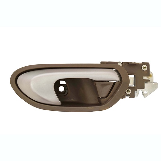 [012-1302-62] MANIJA INTERIOR HD CIVIC 4P SEDAN 06-11  CAFE/PLATA PLASTICO HUSHAN Derecho Trasera  