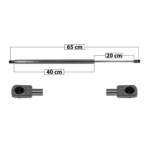 [004-1307-02] AMORTIGUADOR 5TA PUERTA HD PILOT 16-18  MANUAL 65 40 20 610 137.13 62.2 670 150.62 68.32 SPART 5584 Derecho/Izquierdo   