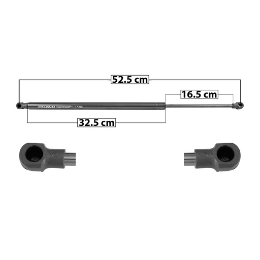 [004-1923-00] AMORTIGUADOR 5TA PUERTA MZ CX-3 16-21  52.5 32.5 16.5 380 85.42 38.75 420 94.42 42.83 SPART 6822 Derecho/Izquierdo Trasera  