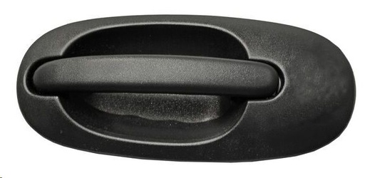 [012-0718-09] MANIJA EXTERIOR CR VOYAGER/TOWN & COUNTRY  DG CARAVAN 96-00  SIN HOYO PARA LLAVE NEGRA PLASTICO HUSHAN Izquierdo  Puerta corrediza 