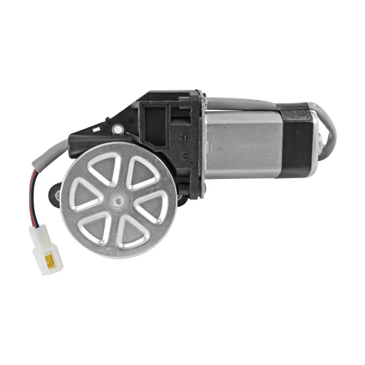 [007-3015-10] MOTOR DE ELEVADOR ELECTRICO TY TACOMA 95-04/HIACE 06-19  MT L200 05-15  2 PINS 7 DIENTES ENCHUFE RECTO ESPUELA 12VCC HUSHAN 3 35 CM Derecho Delantera  