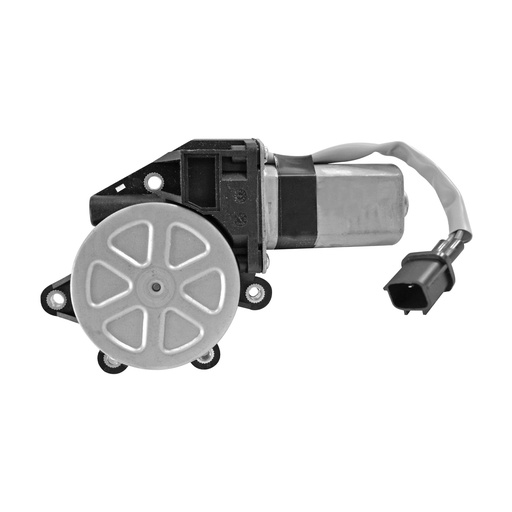 [007-2302-08] MOTOR DE ELEVADOR ELECTRICO NS ALTIMA 02-06/FRONTIER 05-15/SENTRA 02-06/XTERRA 05-15/MURANO 03-07  2 PINS ENCHUFE REDONDO 12VCC CUADRADO 5 17 CM MANIJAUTO Derecho Delantera  