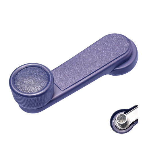 [012-2305-51] MANIJA DE ELEVAR NS D21 86-08/D22 08-15/TSURU III 92-17/SENTRA 96-06/NP300 07-15/HIKARI 88-91  ZINC AZUL HUSHAN    