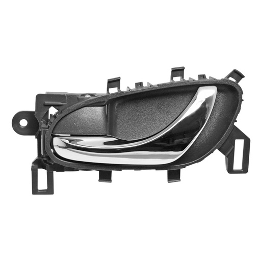 [012-2316-63] MANIJA INTERIOR NS SENTRA 13-19/NP300/FRONTIER 16-22/X-TRAIL 14-22  GRIS/CROMO PLASTICO HUSHAN Izquierdo Delantera/Trasera  