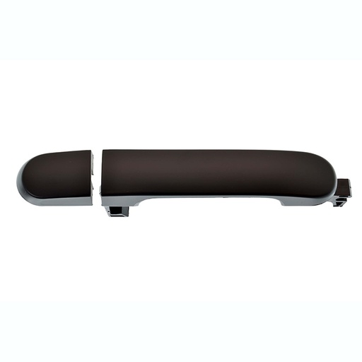 [012-2311-02] MANIJA EXTERIOR NS MICRA 04-07  LISA PARA PINTAR NEGRA PLASTICO HUSHAN Derecho/Izquierdo Delantera/Trasera  