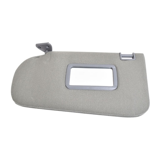 [001-2316-09] VISERA NS SENTRA 01-06  JUEGO VISERAS 2 PIEZAS CON ESPEJO GRIS TELA Derecho/Izquierdo   