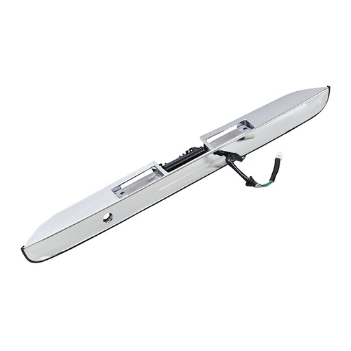 [011-3005-06] MOLDURA 5TA PUERTA TY HIACE 06-19  CON MANIJA CON HOYO PARA LLAVE CON LUZ DE PLACA CROMADA    