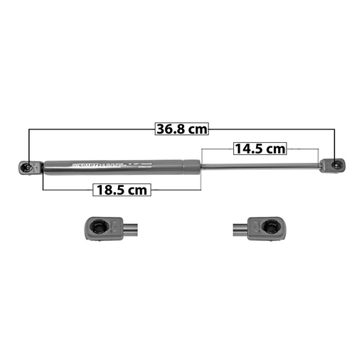 [004-9999-09] AMORTIGUADOR UNIVERSAL UN  147N 36.8 18.5 14.5 ENTRADA TIPO 9 ENTRADA 2 TIPO 9 208 53.27 24.16 148 33.27 15.09 SPART 8629 Derecho/Izquierdo   