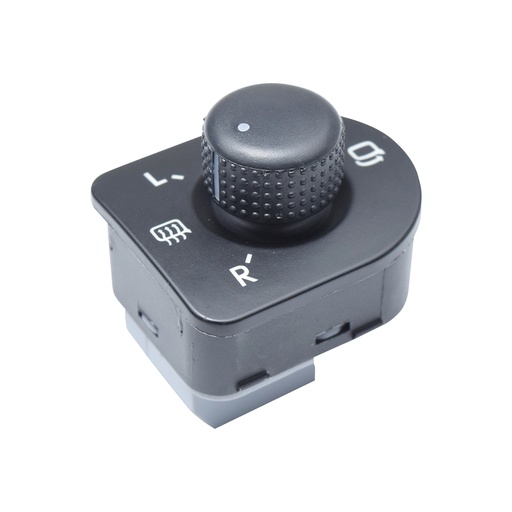 [222-3102-05] CONTROL ELECTRICO VW BEETLE 98-11/GOLF 00-06/JETTA A4 99-07/PASSAT 99-05/JETTA CLASICO 08-15  DE ESPEJO 10 PINS NEGRO P/ESPEJOS AUTOABATIBLES C/DESEMPAñANTE 12VCC MANIJAUTO    