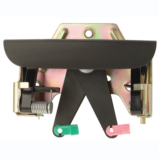 [012-0907-10] MANIJA DE TAPA DG DAKOTA 97-12  MT RAIDER 06-09  CORRUGADA NEGRO ZINC CON PLASTICO HUSHAN    
