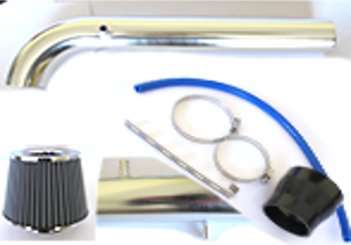 [FILAF004-P] FILTRO AIRE UNIVERSAL ALTO FLUJO C/TUBO LARGO PLATA