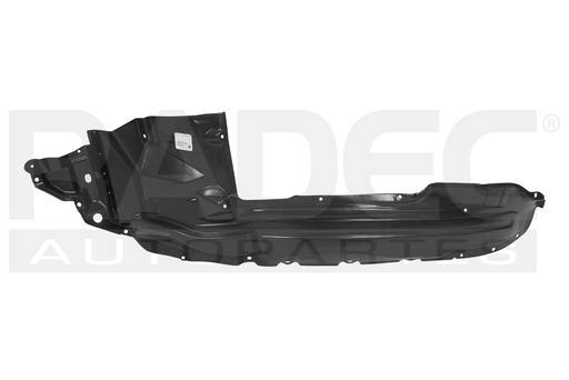 [216-3007-25] TOLVA SALPICADERA DELANTERA TY HILUX 21-23 SR/BASE/TDI/CHASIS L4 4 CILINDROS 2.7/2.8L 2/4 PUERTAS INTERIOR IZQ