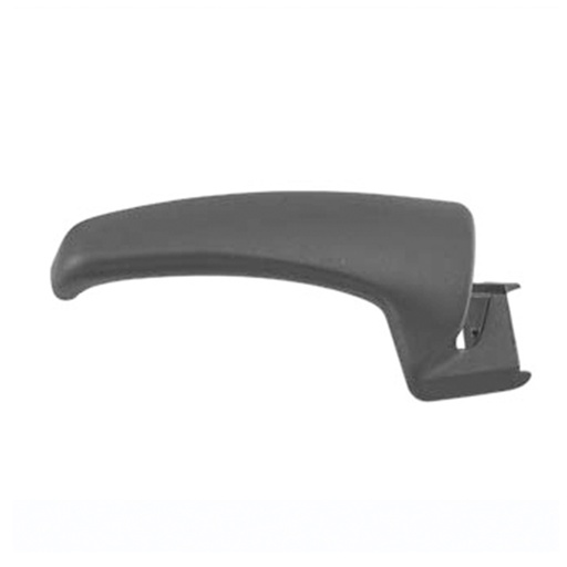 [012-0916-16] MANIJA INTERIOR DG RAM 1500/2500/3500 94-01  NEGRO PLASTICO HUSHAN Derecho Delantera  