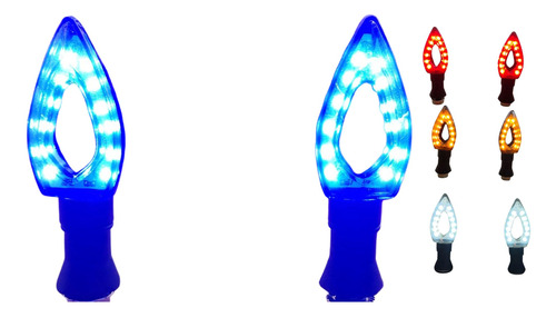 [ENDIR-3213-0512] DIRECCIONAL 12V LED AZUL ALTA INTENSIDAD