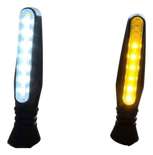 [EN-LL059] DIRECCIONAL 15LED*2 AMARILLO+BLANCA CAMINANDO