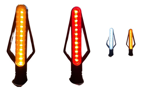 [EN-LL058] DIRECCIONAL 24LED*2  ROJA+AMARILLA