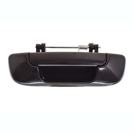 [012-0916-47] MANIJA DE TAPA DG RAM 1500/2500 02-08  SIN HOYO PARA LLAVE LISA NEGRA PLASTICO HUSHAN    