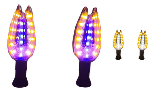[ENDIR-3213-0982] DIRECCIONAL PREMIUM LED AMARILLO/AZUL ALTA INTENS.
