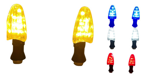 [EN-NEW-012S-A] DIRECCIONAL SERPIENTE LED AMARILLO 12V