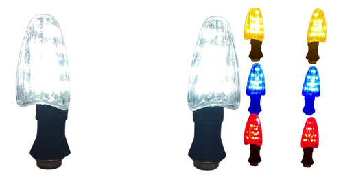 [EN-NEW-012S-B] DIRECCIONAL SERPIENTE LED BLANCO 12V