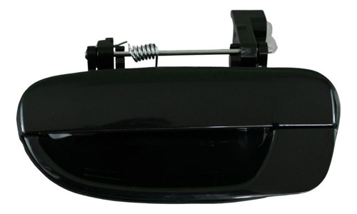 [012-0920-03] MANIJA EXTERIOR DODGE VERNA 04-06  HY ACCENT 00-06  LISA NEGRA PLASTICO HUSHAN Izquierdo Trasera