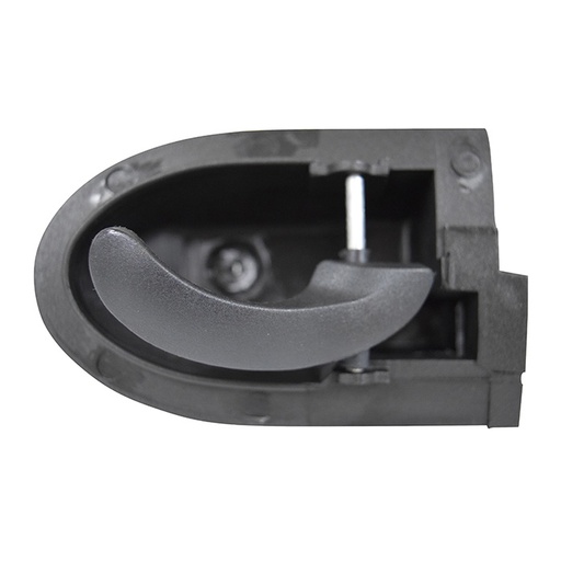 [104710] MANIJA INTERIOR FD COURIER 01-12  NEGRO PLASTICO HUSHAN Derecho Delantera  